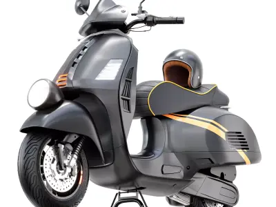 vespa gtv 300 3D model