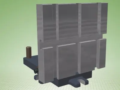 T-Slot Tilt Table Free 3D model