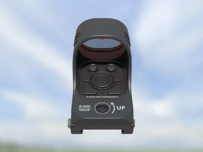 Red Dot Reflex Sight Model SORVO-19 Free 3D model