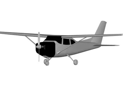 Cessna 150 3D model