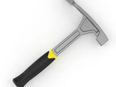 Bricklayer Hammer 3D model