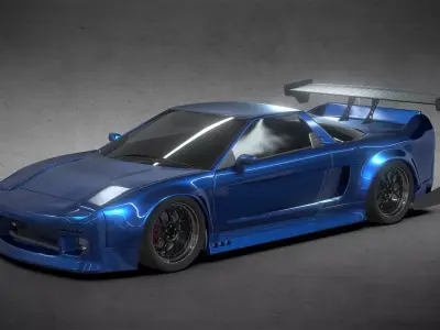 honda nsx Free 3D model