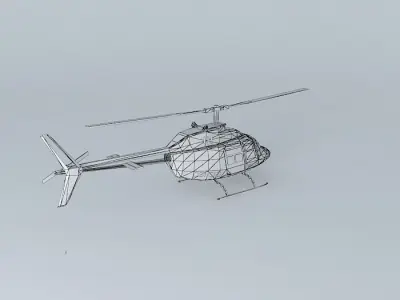 Helicopter Free 3D model shop