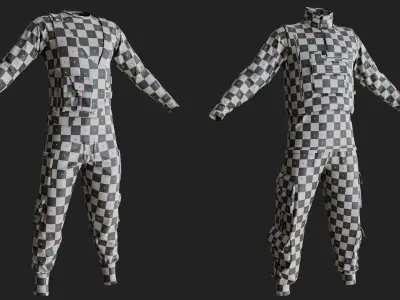 2 Tactical outfits for men vol02 3D model