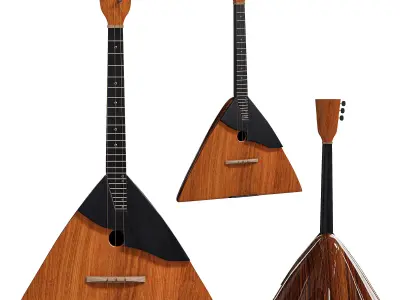 Balalaika prima 3D model
