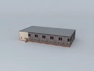 Building in Edinburgh UK Free 3D model