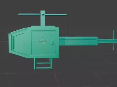 helicopter 3d-model  3D model