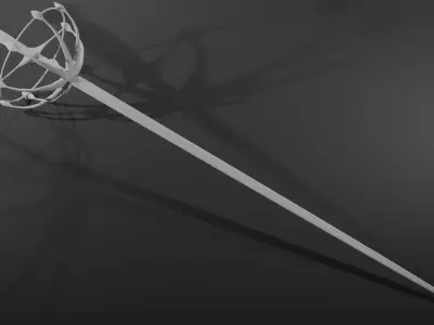 Low Poly Rapire FREE Free low-poly 3D model