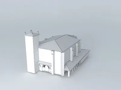 Idiazabal Church Free 3D model