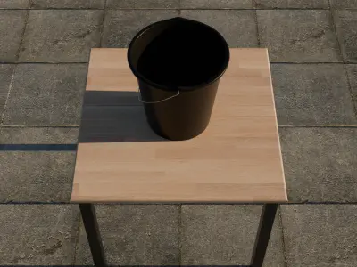 Bucket 3D Model 3D model