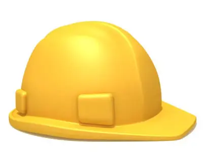 Safety helmet 3D model order