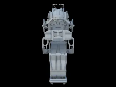 Sci Fi Mech Seat 3D model