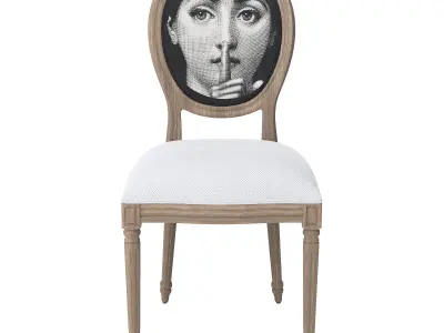 Piero Fornasetti Chair-03 3D model