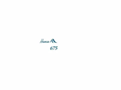 Hanse 675 yacht 3D model