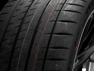 Michelin Pilot Sport 4S 315 30 ZR22 107Y 3D model