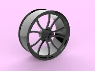 20 inch wheel Free 3D model