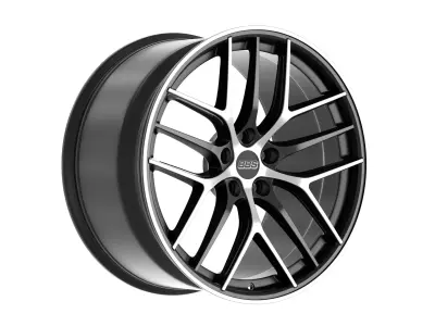 BBS CC-R Low-poly 3D model by pengjie