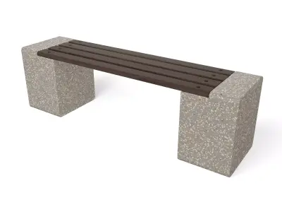 Park Bench 3D model by balamutka77 from CGTrader