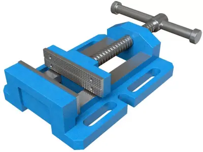 Drill Press Vise 3D model