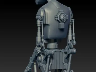 8D8 Droid Articulation 3D print One12 Scale files 3D print model