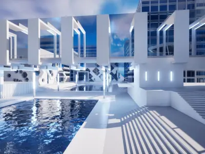 3D City 002 3D model