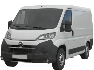 2024 Opel Movano  L1H1 Detailed interior 3D model