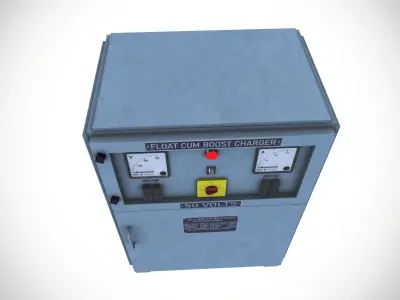 FCB  Charger Low-poly 3D model