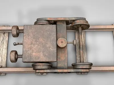 Train Wheels 3D model order