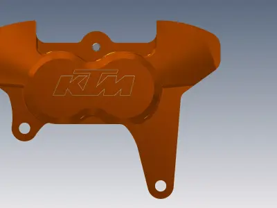 KTM brake caliper Free 3D print model
