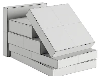 Board Games Pack 8 3D model