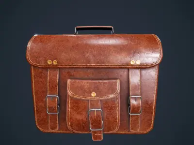 Briefcase Classroom Office HDRP Low-poly 3D model