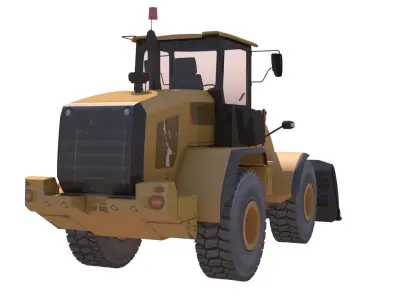 cargador frontal02 3D model