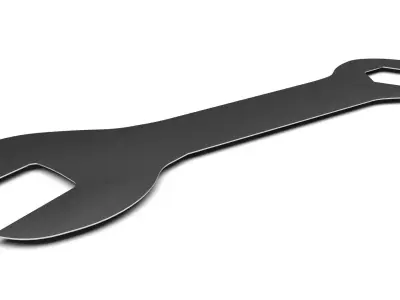 Mini Flat Wrench 3D model
