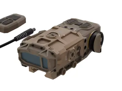 Rangefinder Maztech X4-LRF Low-poly 3D model