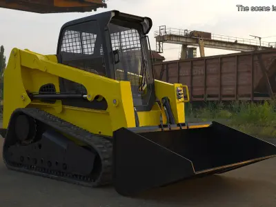  Skid Steer or Compact Track Loader Yellow 