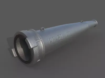 Fire hose nozzle RS-50 3D model
