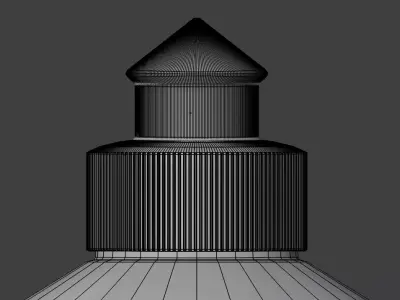 Dishwasher shampoo bottle Free 3D model