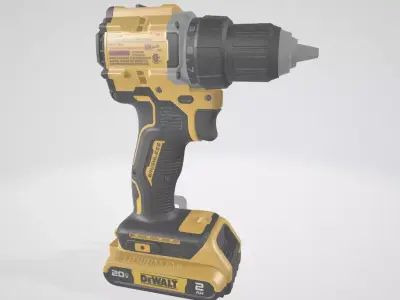 Cordless Drill Driver 3D model