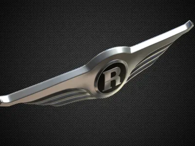 riich logo 3D model