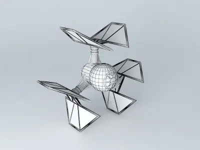 Star Wars Tie Defender Free 3D model