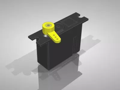 D47 Servo Free 3D model