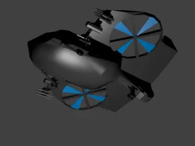 UDC-1 Sky Ogre 3D model