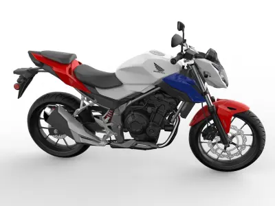 Honda CB500 f 2017 3D model
