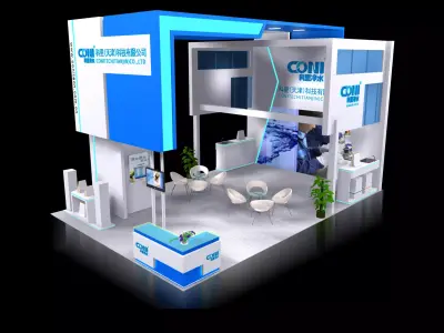Exhibition - Area - 9X6-3DMAX2009-051 3D model
