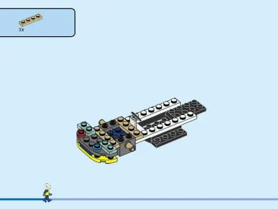 TwindBricks3D - 60415 Police Car and Muscle Car Chase 3D print model purchase