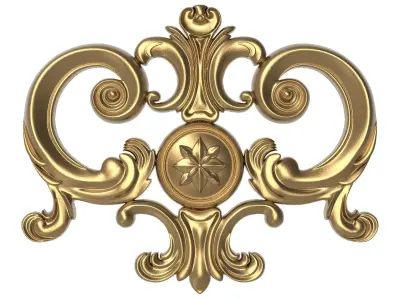  decorative pattern ready for 3D printing 3D model