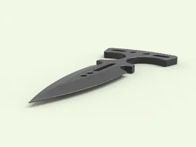 Push dagger 3 3D model
