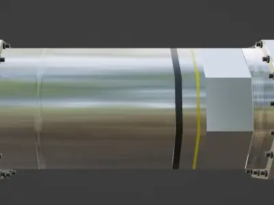 Pipe Sci-Fi 3D model