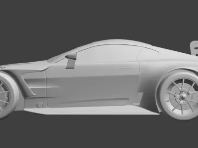 ASTON MARTIN VINTAGE GT3 2023 3D PRINT MODEL 3D print model purchase