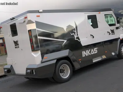  Iveco CIT Armored Vehicle Simplified 
